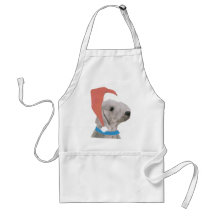 Santa för Bedlington Terrier hatt Förkläde