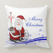 Santa & hans Sleighjul Kuddar