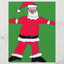 Santa kramar! full färg flygblad