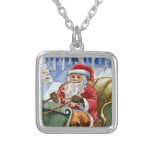 Santa kvadrerar halsbandet