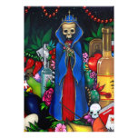 Santa Muerte INBJUDANday of the dead inbjudningar