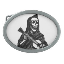 Santa Muerte kuter spänner fast
