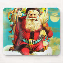 SANTA PÅ LAMPGLASET MUSMATTOR