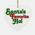 Santas favorit ho juldekoration