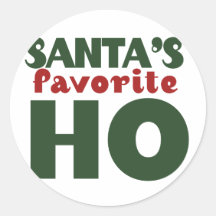 Santas favorit HO Klistermärken