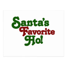 Santas favorit ho vykort