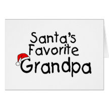 Santas favoritmorfar kort