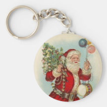 Santas god jul nyckel ringar
