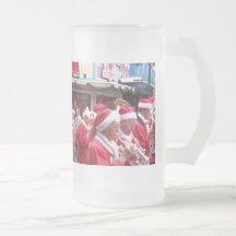 Santas värld runt kaffe mugg