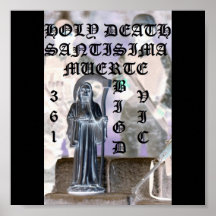 SANTISIMA MUERTE AFFISCHER