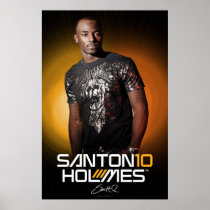 Santonio Holmes special upplagaaffisch affischer