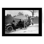 Santos Dumont flygplanbil 1909 Kort