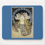 Sarah Bernhardt av Alphonse Mucha Musmattor
