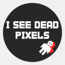 Sarah Marshall döda PIXEL Klistermärke
