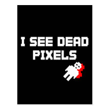 Sarah Marshall döda PIXEL Vykort