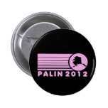 Sarah Palin 2012 rosa Retro Knappar Med Nål