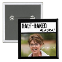 Sarah Palin: Ej ordentligt genomtänkt Alaska Knappar Med Nål