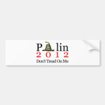 Sarah Palin går inte på mig Bildekal