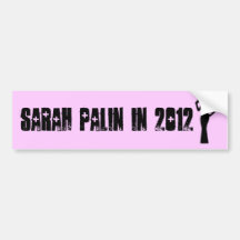 Sarah Palin i bildekal för 2012 rosor