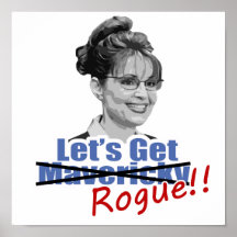 Sarah Palin inte Mavericky får skurk- Posters