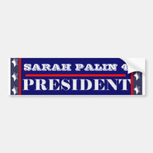 Sarah Palin president 2012 SKRÄDDARSY Bildekaler