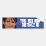 Sarah Palin - skräddarsy mallen Bildekal