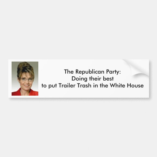 Sarah Palin, släpsopor Bildekaler