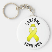 Sarcomaöverlevande Keychain Nyckelring