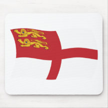 Sark flagga Mousepad Mus Mattor