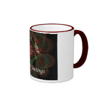 Säsong hälsningar kaffe muggar