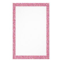 Sassy glitter anpassningsbara brevpapper