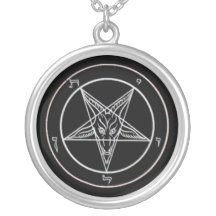 Satanic Baphomet halsband