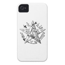 Satanic Pentagram iPhone 4 Cases