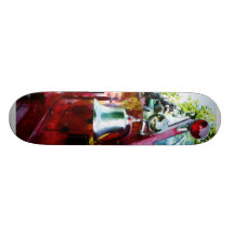 Sätta en klocka på avfyrar på motorn anpassad skate board
