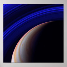 Saturn utrymme avbildar affisch