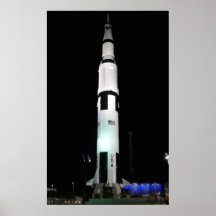 Saturn V barkassmedel Print