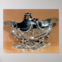 Sauceboat Palissy Ware, c.1530 Posters