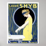 Savon Shyb vetenskap, hygien, skönhet Posters