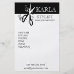 Sax för magi för skönhetsalongSpa Custom Flyer