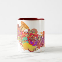 SAXOFONEN KAFFE KOPPAR