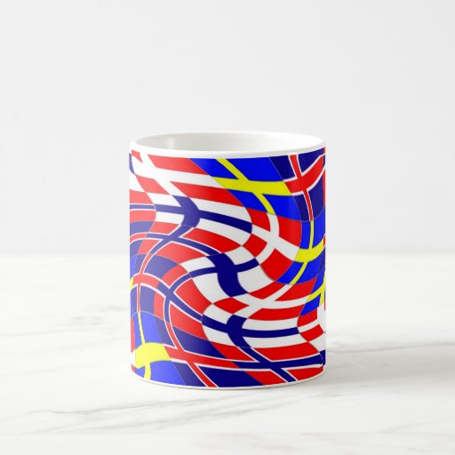 Scandinavy vågigt kaffe kopp