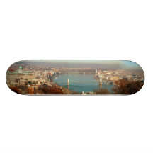 Scenisk Budapest panorama- Skateboard