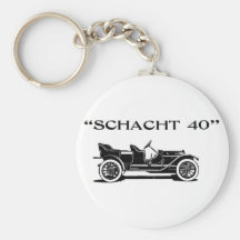 Schacht Auto annonsering 1911 Keychain Nyckelring