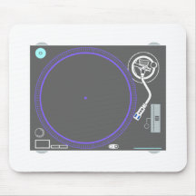 Schallplattenspieler record player mauspad