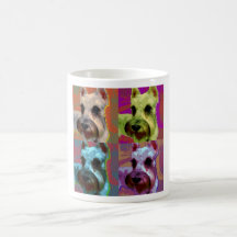 schnauzer kaffe kopp