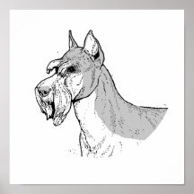 SCHNAUZEREN PRINT