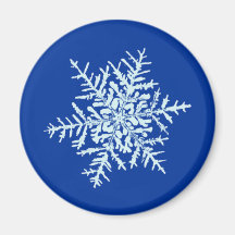 Schneeflocke snow flake magnets