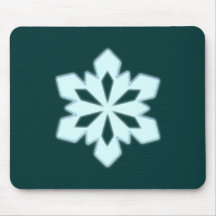 Schneeflocke snow flake mauspad