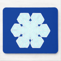 Schneeflocke snow flake mousepad