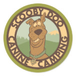 Scooby Doo "att campa för hund ", klistermärken